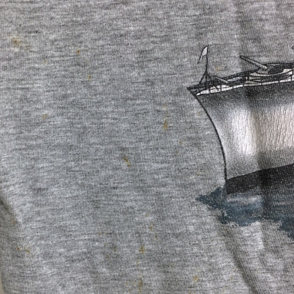 HARLEY DAVIDSON Vintage T Shirt Mobile Bay Alabama Battleship 2002 Y2K Size XL - Picture 14 of 16
